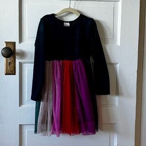 Colorful Long Sleeve Dress